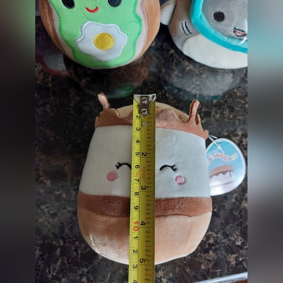 Bundle of 7 Squishmallows Stuffed Plush Toys 5" - Picture 3 of 9